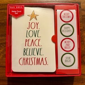 NWT Rae Dunn Bundle of Note Card Sets
